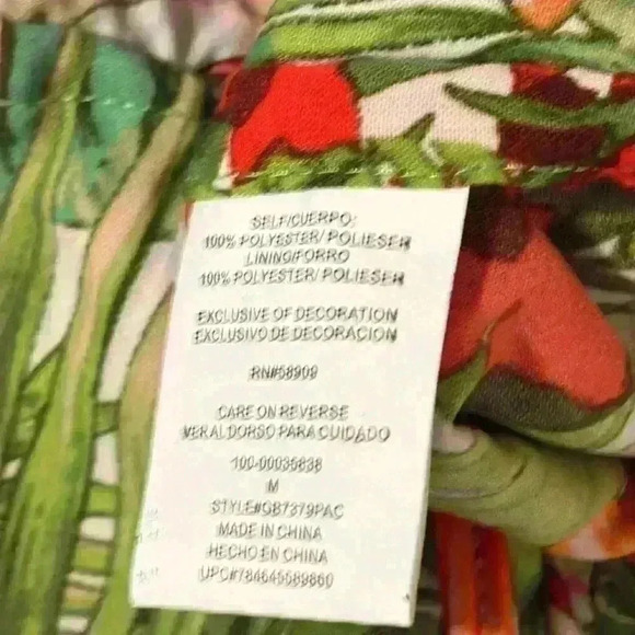 NWT~ Gianni Bini Tangerine Dream Romper size Medium MSRP $59 - Picture 10 of 16